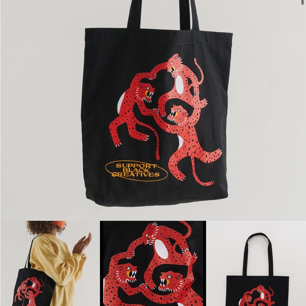 BAGGU Limited Collab - Support Black Creatives Tote